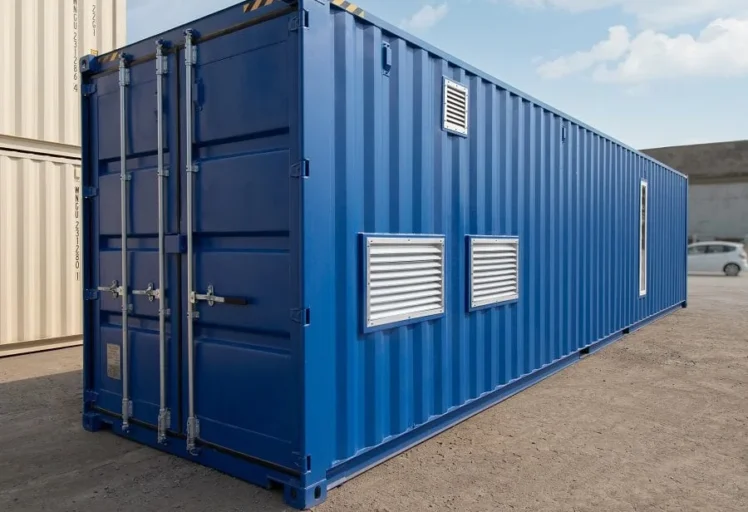 40ft Custom Equipment Housing Unit