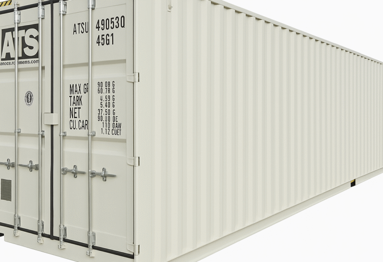 40ft High Cube One Trip Shipping Container