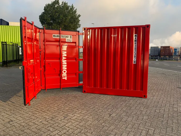 open side workshop container